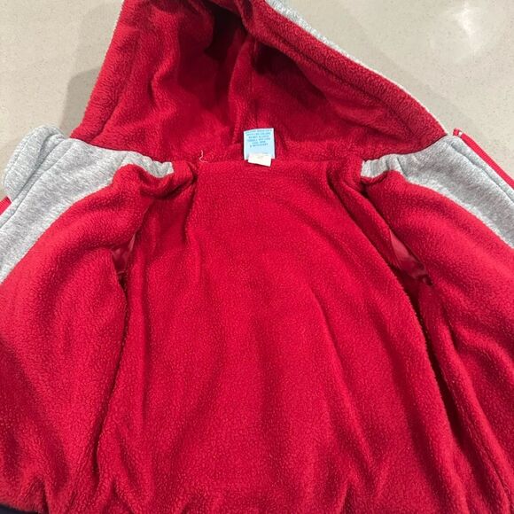 US Polo Assn zip up boys jacket with hoodie size 18 months - Picture 3 of 4